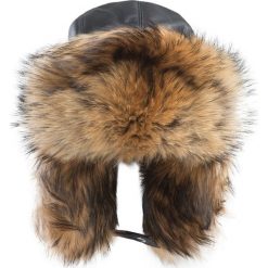 Czapka GENA NESSA. Czarne czapki damskie Gena, bez wzorów, eleganckie. W wyprzedaży za 570.00 zł.