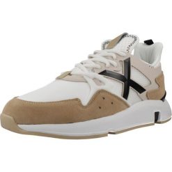 Buty MUNICH CLIK 109 Biały. Białe buty zimowe męskie munich, bez wzorów, ze skóry, bez obcasa, bez zapięcia. Za 511.99 zł.