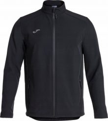 Kurtka męska Joma Joma Basilea II Softshell Jacket 103792-100 Czarne S. Czarne kurtki męskie Joma, m, bez wzorów, z softshellu, bez kaptura. Za 142.18 zł.