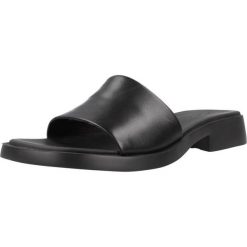 Sandały CAMPER K201740 001 Czarny. Czarne sandały damskie Camper, bez wzorów, ze skóry, bez obcasa, bez zapięcia. Za 463.99 zł.