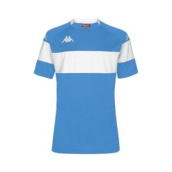 Jersey Kappa Dareto. Białe koszulki sportowe męskie Kappa, bez wzorów, z jersey, bez ramiączek, do piłki nożnej. W wyprzedaży za 82.95 zł.