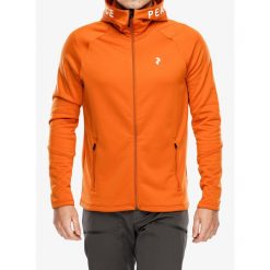 Bluza z zamkiem męska Peak Performance Rider Zip Hood. Brązowe bluzy męskie Peak Performance, m, bez wzorów, bez kaptura. Za 471.99 zł.