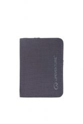 Portfel turystyczny RFiD Card Wallet Recycled. Niebieskie portfele męskie Lifeventure, bez wzorów, z materiału. Za 55.99 zł.