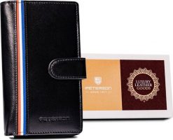Peterson Pionowy portfel damski ze skóry NoSize. Portfele damskie Peterson, ze skóry. Za 139.69 zł.