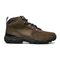 Buty trekkingowe męskie Columbia Newton Ridge Plus II Waterproof. Buty zimowe męskie Columbia, bez wzorów, z materiału, za kostkę, bez obcasa, bez zapięcia. Za 465.99 zł.