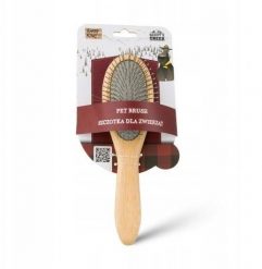 Barry King Szczotka dla zwierząt, dwustronna, z bambusową rączką, 6 x 22 cm. Golarki i trymery Barry King. Za 27.02 zł.