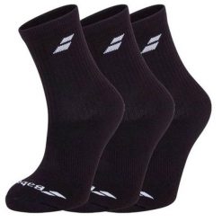 Skarpety Babolat 3 pary. Czarne skarpetki damskie BABOLAT, bez wzorów. Za 59.99 zł.