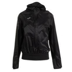 Damska kurtka wodoodporna Joma London. Czarne kurtki sportowe damskie Joma, m, bez wzorów, z materiału, bez ramiączek, bez kaptura, do biegania. Za 172.00 zł.