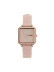 Lacoste Zegarek 12.12 Flow 2001388 Różowy. Czerwone, analogowe zegarki damskie Lacoste. Za 599.99 zł.