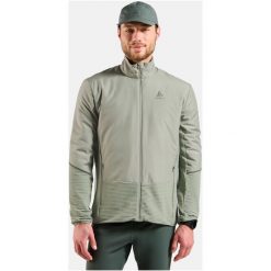Kurtka hybrydowa Odlo Jacket ESSENTIAL INSULATOR HYBRID. Brązowe kurtki sportowe męskie ODLO, s, bez wzorów, z materiału, bez kaptura, do biegania. Za 589.99 zł.