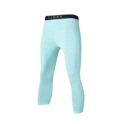 Damskie legginsy termoaktywne 3/4 100% wełna merynosów - Bjork 210. Zielone legginsy damskie FJORK MERINO, bez wzorów, z wełny. Za 479.00 zł.