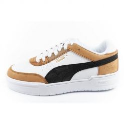 Buty do chodzenia męskie Puma 37987101. Białe buty sportowe męskie Puma, bez wzorów, z materiału, bez zapięcia, trekkingowe. Za 199.00 zł.