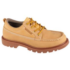 Buty sportowe Sneakersy męskie, Moc Toe Low. Brązowe buty sportowe męskie CATERPILLAR, bez wzorów, bez zapięcia, trekkingowe. Za 399.99 zł.