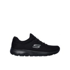 Buty damskie sportowe treningowe Skechers GET CONNECTED. Czarne obuwie sportowe damskie Skechers, bez wzorów, bez zapięcia. W wyprzedaży za 197.00 zł.