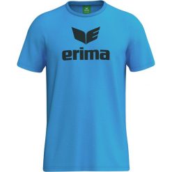 Koszulka Erima Promo. Niebieskie bluzki damskie Erima, bez wzorów, z bawełny, sportowe, bez kołnierzyka, bez ramiączek. Za 159.50 zł.