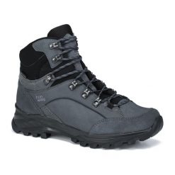 Buty trekkingowe Hanwag Banks GTX. Czarne trekkingi męskie Hanwag, na zimę, z materiału, za kostkę, bez zapięcia. Za 1,029.99 zł.