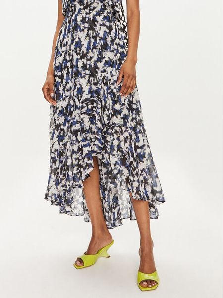 Morgan Spódnica maxi 241-JDOLY1 Granatowy Regular Fit. Niebieskie spódnice damskie Morgan, bez wzorów, z syntetyku, maxi. Za 199.99 zł.