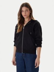 Calvin Klein Jeans Bluza Archive Logo LV047B237G Czarny Regular Fit. Czarne bluzy damskie Calvin Klein Jeans, xs, bez wzorów, z bawełny, bez ramiączek, bez kaptura. Za 449.99 zł.