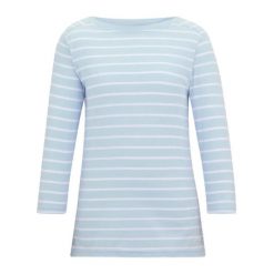 T-shirt 3/4 rękawów długich kobiet Regatta Bayletta II. Niebieskie t-shirty damskie Regatta, bez wzorów, sportowe, bez kołnierzyka, bez ramiączek. Za 89.99 zł.