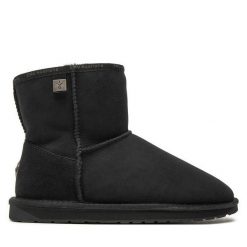 Śniegowce EMU Australia. Czarne śniegowce damskie Emu Australia, bez zapięcia. Za 789.99 zł.