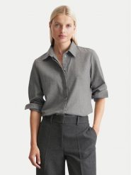 Marc O'Polo Koszula 409 0896 42451 Szary Regular Fit. Szare koszule damskie Marc O'Polo, bez wzorów, z bawełny, bez kołnierzyka, bez ramiączek. Za 339.99 zł.