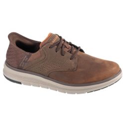 Buty sportowe Sneakersy męskie, Slip-Ins: Orell - Yates. Brązowe buty sportowe męskie Skechers, bez wzorów, bez zapięcia, trekkingowe. Za 389.99 zł.