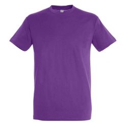 Koszulka Regent Dla Dorosłych Unisex. Fioletowe bluzki damskie SOL'S, s, bez wzorów, sportowe, bez kołnierzyka, bez ramiączek. Za 33.99 zł.