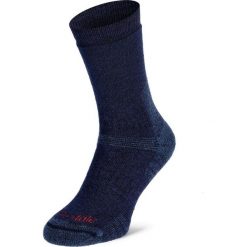 Skarpety do trekkingu Bridgedale Explorer Heavy Merino P Boot. Niebieskie skarpetki damskie Bridgedale, bez wzorów. Za 112.99 zł.