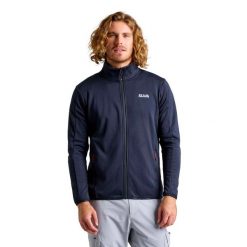Sweter Z Fleece Powerstretch Slam Act Dorosłych. Niebieskie swetry męskie SLAM, l, bez wzorów, z materiału, sportowe, bez kołnierzyka, bez ramiączek. Za 527.99 zł.