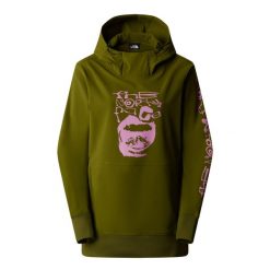 The North Face Bluza Tekno Pullover Nf0A7Uukpib. Zielone bluzy damskie The North Face, bez wzorów, bez ramiączek, bez kaptura. Za 450.99 zł.