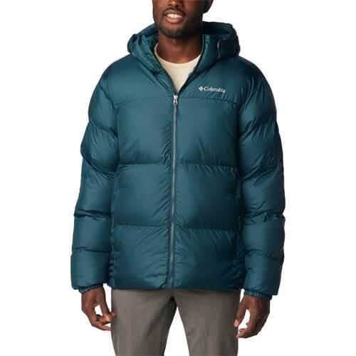 Kurtka uniwersalna męska Columbia Puffect Hooded Jacket. Niebieskie kurtki męskie Columbia, m, bez wzorów, z syntetyku, casualowe, z kapturem. Za 599.99 zł.