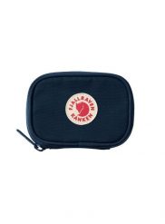 Portfel turystyczny Fjallraven Kanken Card Wallet - navy. Niebieskie portfele męskie Fjällräven, bez wzorów, z materiału. Za 151.69 zł.