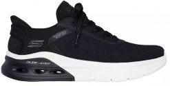 Buty męskie SKECHERS Slip-ins: BOBS Sport Arc Waves 2.0 (118317-BLK) 43. Buty sportowe męskie Skechers, bez wzorów, bez zapięcia. Za 459.09 zł.