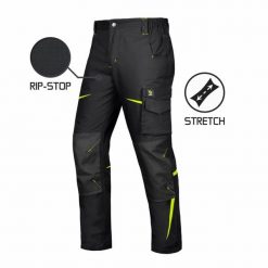 PROCERA SPODNIE czarna elastyczna tkanina typu stretch splot RIP-STOP kieszeni 58% bawełna 40% poliester 2% spandex g/m 56. Czarne spodnie sportowe męskie PROCERA, m, bez wzorów, z bawełny. Za 95.29 zł.