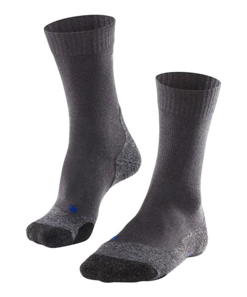 Skarpetki Falke TK2 Cool. Szare skarpety męskie Falke, bez wzorów, z elastanu. Za 157.00 zł.