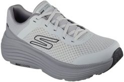 Skechers Skechers buty męskie do biegania Max Cushioning Endeavour 220613 GRY gray 44. Szare buty sportowe męskie Skechers, bez wzorów, bez zapięcia, do biegania. Za 325.07 zł.