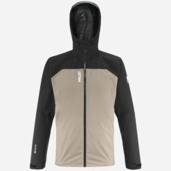 Kurtka trekkingowa Gore-Tex męska MILLET Seneca Gtx 2 L Jkt active fit. Brązowe kurtki męskie Millet, na zimę, l, bez wzorów, z gore-texu, z kapturem. Za 1,369.00 zł.