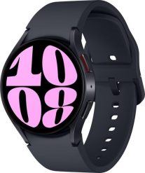 Smartwatch Samsung Galaxy Watch 6 Stainless Steel 40mm Czarny (SM-R930NZKAEUE). Czarne zegarki smartwatch SAMSUNG, bez wzorów. Za 1,255.85 zł.