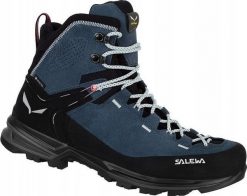 Buty trekkingowe damskie Salewa Buty mtn trainer 2 mid gtx women-dark denim-black-uk 5,5 (38,5). Czarne obuwie trekkingowe damskie Salewa, z denimu, bez zapięcia. Za 1,124.24 zł.