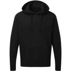 Męska Bawełniana Bluza Z Kapturem. Czarne bluzy męskie SG, m, bez wzorów, z bawełny, bez ramiączek, z kapturem. Za 106.99 zł.