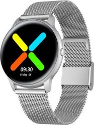 Smartwatch Gino Rossi SW015-3 Srebrny (SW015-3). Szare zegarki smartwatch Gino Rossi, bez wzorów. Za 193.92 zł.