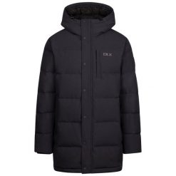 Męska Kurtka Puchowa Griffin DLX. Szare kurtki męskie Trespass, m, bez wzorów, z bawełny, z kapturem. Za 1,628.99 zł.