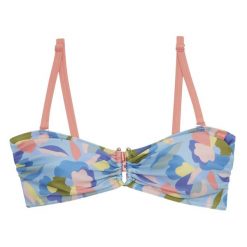 Top Bikini W Abstrakcyjne Kwiaty Dla Kobiet Aceana III. Czerwone bikini Regatta, bez wzorów. Za 39.99 zł.