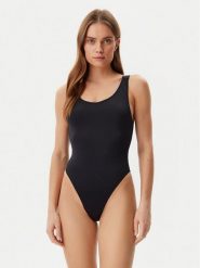 Calvin Klein Swimwear Strój kąpielowy KW0KW02859 Czarny. Czarne stroje kąpielowe damskie Calvin Klein Swimwear, xs, bez wzorów, z syntetyku. Za 209.99 zł.