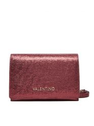 Valentino Torebka Ember VBS9IE17GLI Bordowy. Czerwone listonoszki damskie Valentino, bez wzorów, ze skóry, bez dodatków. Za 409.99 zł.