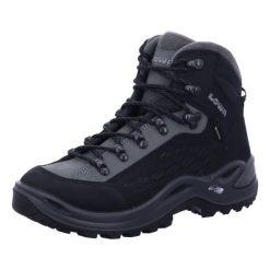 Buty trekkingowe damskie Lowa Renegade Warm Mid Gtx. Szare obuwie trekkingowe damskie Lowa, z materiału, za kostkę, bez zapięcia. Za 1,145.00 zł.