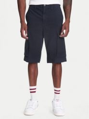 G-Star Raw Szorty materiałowe Core D26220-D920 Czarny Regular Fit. Czarne szorty męskie G-Star, bez wzorów, z bawełny, retro. Za 290.99 zł.