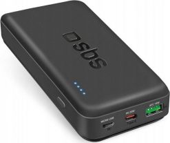 Powerbank SBS TTBB20000PD20K 20000 mAh 20W PD USB-C, USB-A, Micro-USB - czarny. Czarne powerbanki SBS Mobile. Za 97.53 zł.