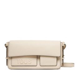 Torebka TOUS. Brązowe listonoszki damskie tous, bez wzorów, bez dodatków. Za 849.99 zł.