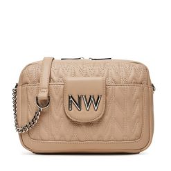 Torebka Nine West. Brązowe listonoszki damskie Nine West, bez wzorów, bez dodatków. Za 299.99 zł.